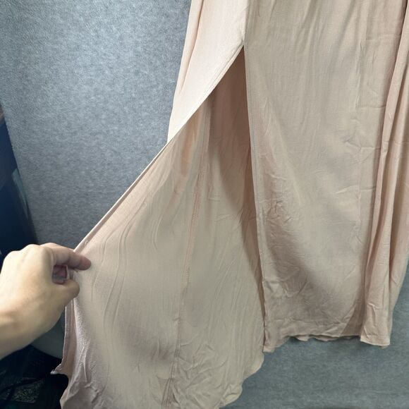 Chelsea28 Nordstrom One Shoulder Midi Dress Womens XS Midi Mauve Pink Formal NEW - Picture 3 of 9